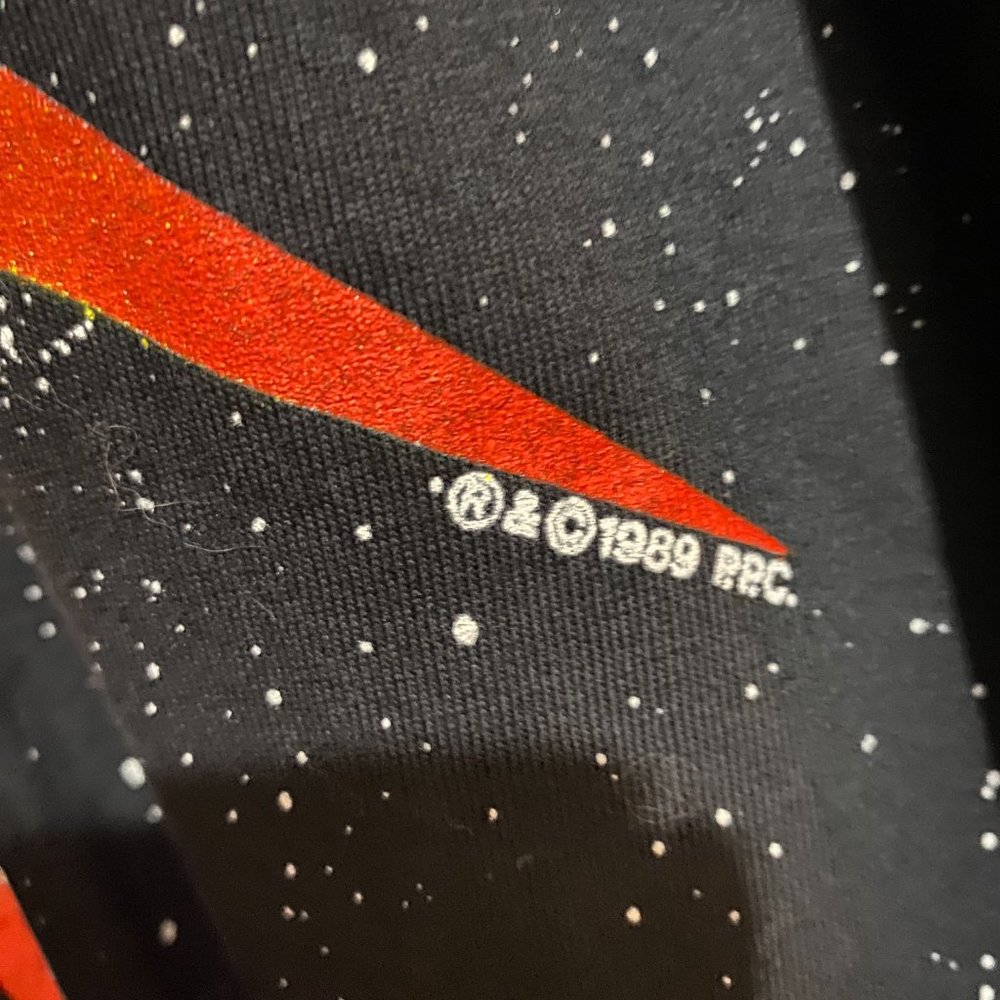 Sold -1989 Vintage Star Trek V The Final Frontier Shirt - Picture 4 of 8